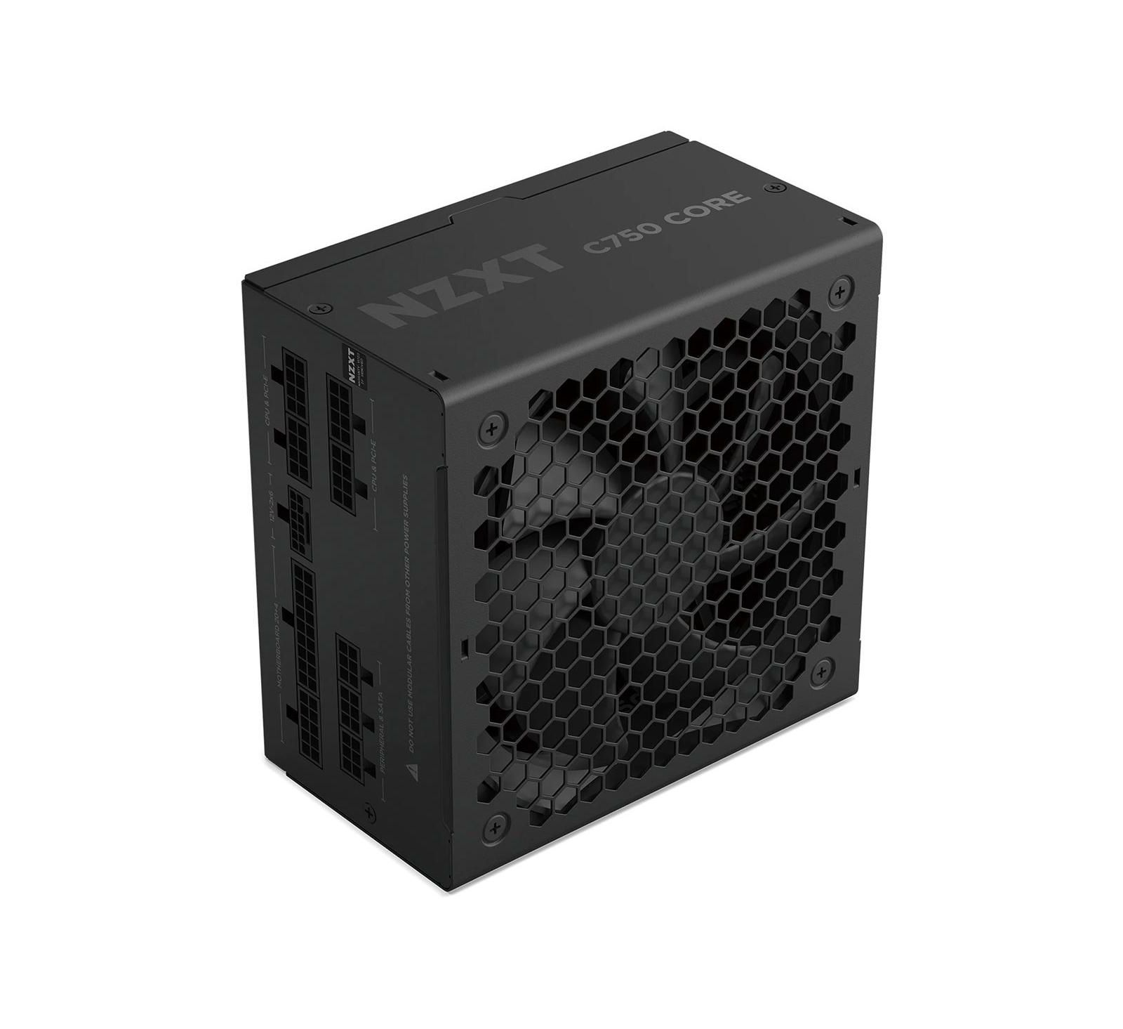 NZXT Gold Core 750W 80+ Gold Certified Fully Modular Power Supply Unit for Gaming PCs