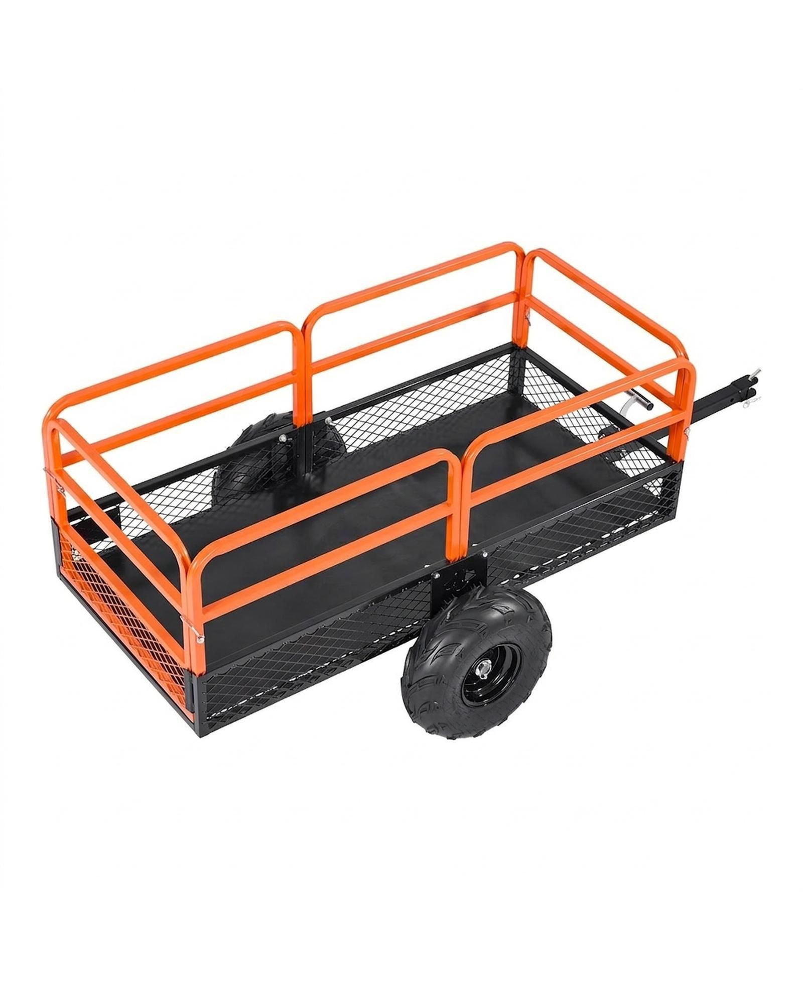 Прицеп для утилизации SUGIFT 22 Cu Ft Steel для ATV UTV и газонокосилок