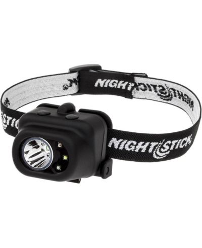 Неперезаряжаемый многофункциональный светодиодный налобный фонарь Nightstick NSP-4610, прожектор и фонарь, 150 люмен, IP-X7