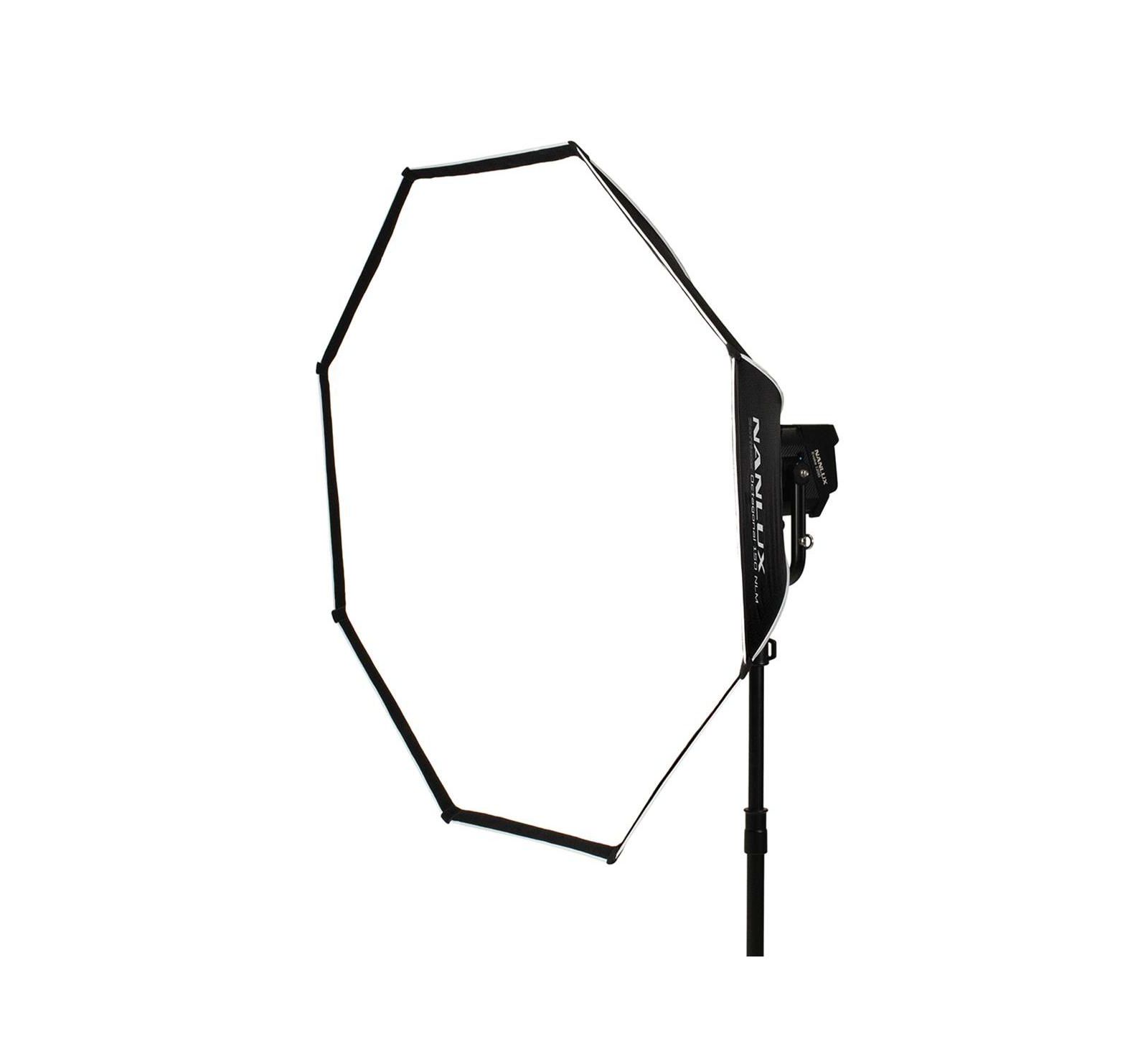 Nanlux 150cm Octagonal Softbox with Egg Crate Grid for Evoke Spotlight
