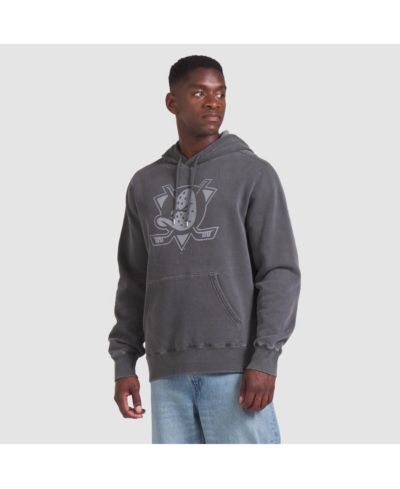 Fanatics Men's Black Anaheim Ducks Made in Canada Pullover Hoodie