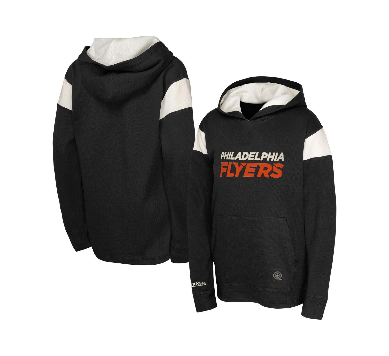 Mitchell & Ness Детское легкое худи Pullover, цвет Black Philadelphia Flyers Thermal