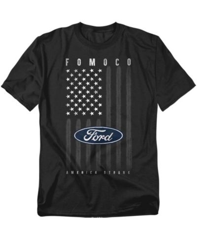 Мужская футболка Mustang Ford USA Flag