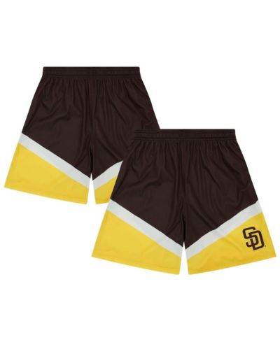 Мужские шорты Foco San Diego Padres Color Blocked коричневого цвета