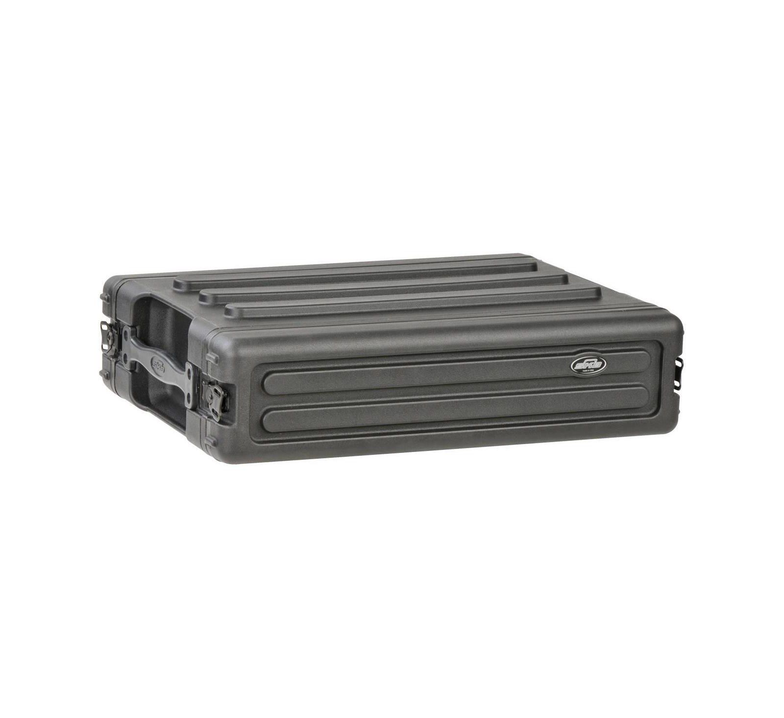 SKB Shallow Rack Case с стальными направляющими 2U Roto-Molded