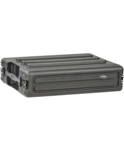 SKB Shallow Rack Case с стальными направляющими 2U Roto-Molded