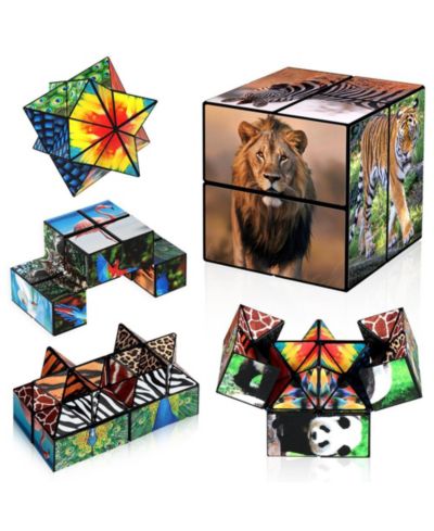 Fidget Cube 2-in-1 Animal theme от Bruce & Shark