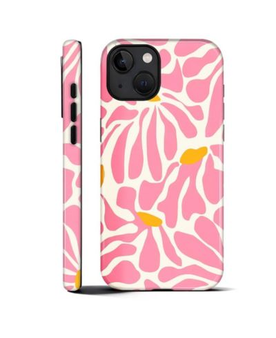Gonez Чехол для iPhone 15 - 2-in-1 Двухслойная ударопрочная защита, Colorful Flower Art
