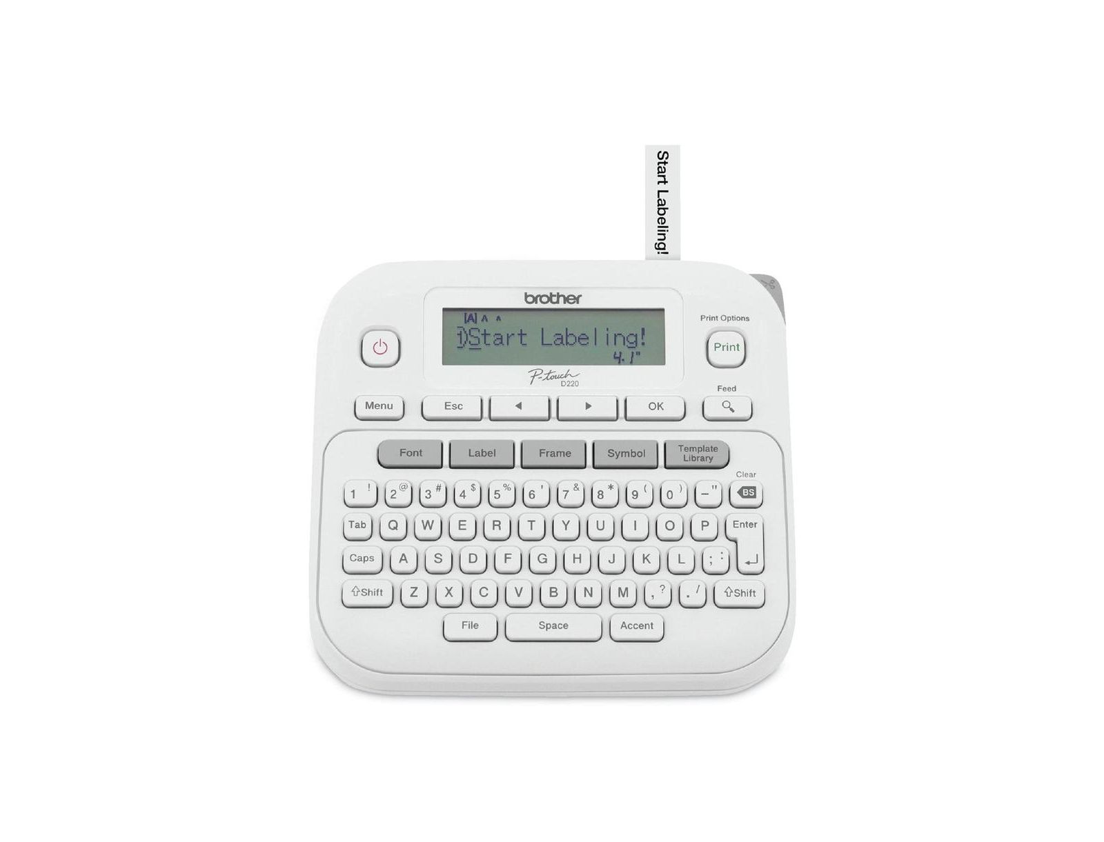 Brother P-Touch PT-D220 двухстрочный маркиратор