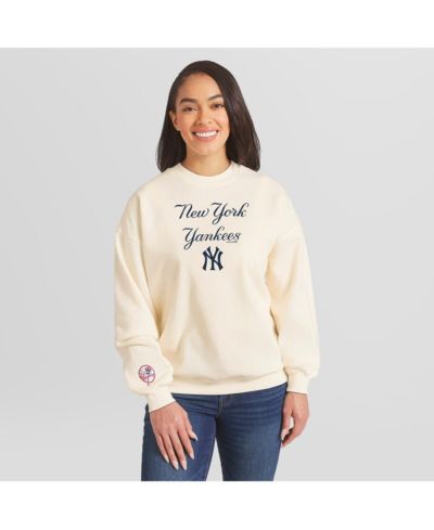 Женское свитшот WEAR by Erin Andrews New York Yankees, кремовый цвет