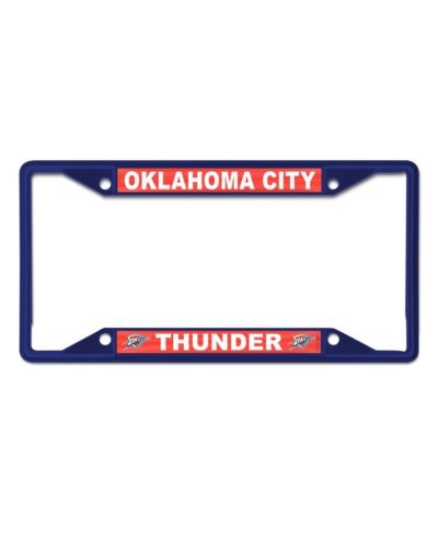 Wincraft Oklahoma City Thunder Chrome Color License Plate Frame
