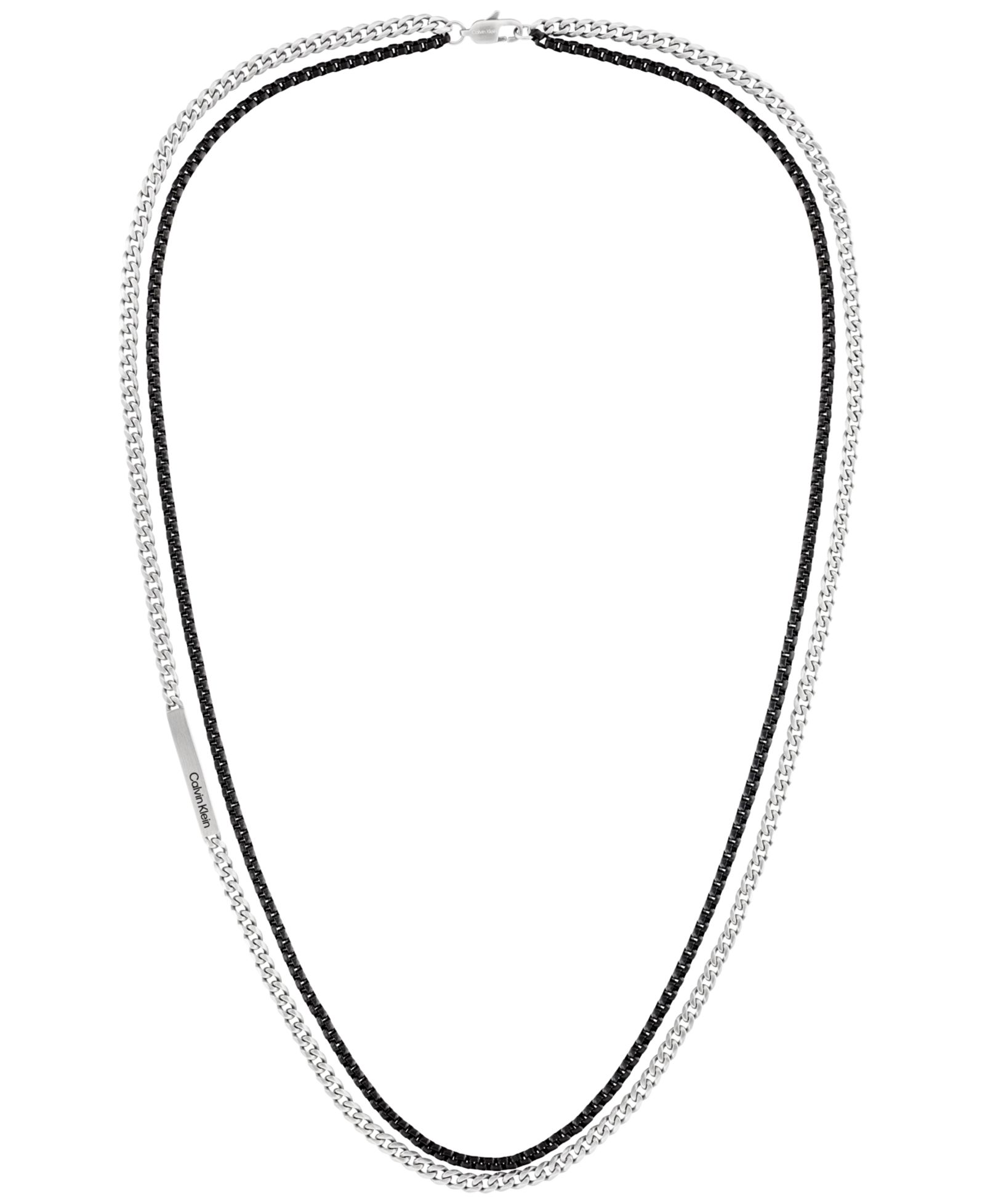 Ожерелье Calvin Klein Men's Stainless-Steel Industrial Hardware