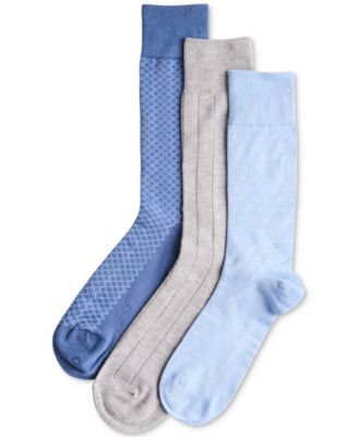 Мужские носки Perry Ellis Portfolio с мелким пиндотом, 3 пары