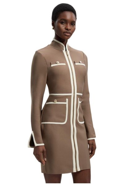Karen Millen мини-платье Karen Millen с военным кантом для женщин