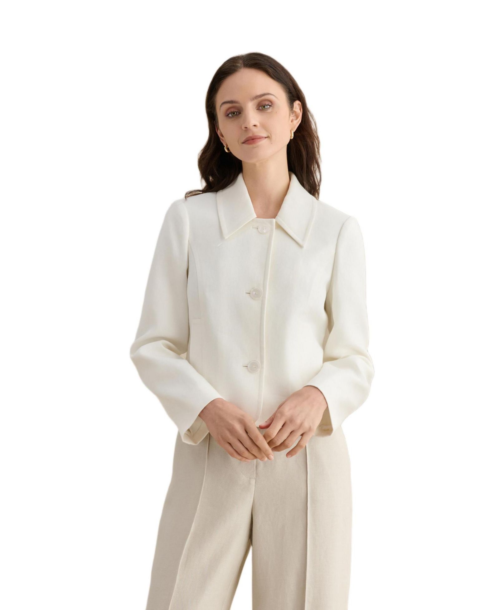 Hobbs London Women's Adeen Linen Jacket