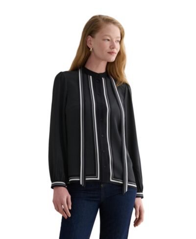 Женская блузка Hobbs London Valerie Tie-Neck