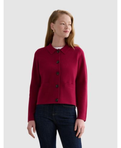 Hobbs London Women's Mia Merino Wool Blend Knitted Cardigan