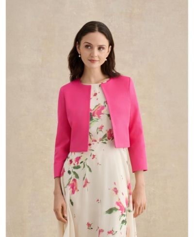 Hobbs London Women's Elize Crepe Jacket