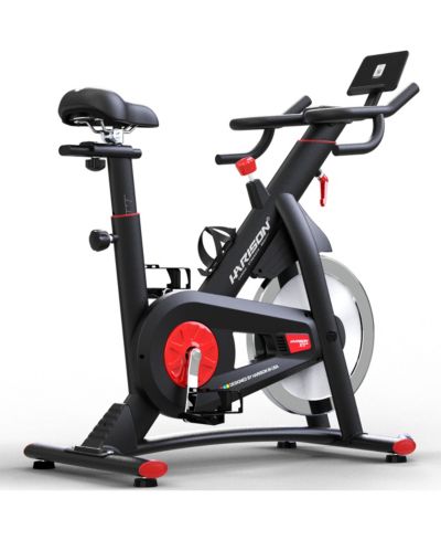HARISON Semi-Commercial Exercise Bike, 380 lbs Capacity, Magnetic with Bluetooth (HRM-X11)