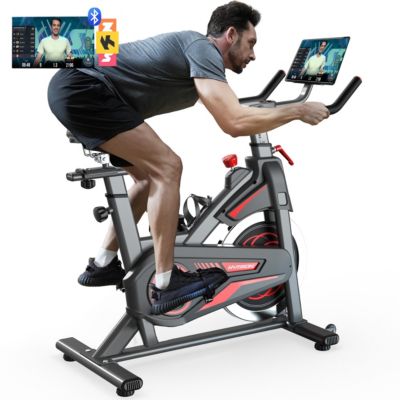Велотренажер HARISON Magnetic Exercise Bike для дома, 350 lbs Capacity, с приложением