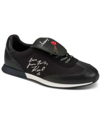 KARL LAGERFELD PARIS Women's Midwood Lace-Up Sneakers
