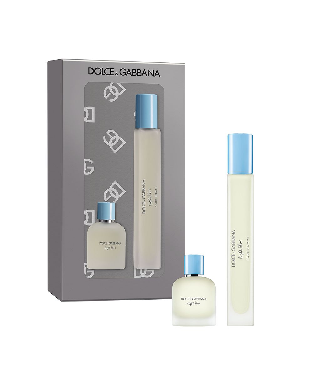 Dolce&Gabbana Набор из 2 флаконов туалетной воды Light Blue Pour Homme