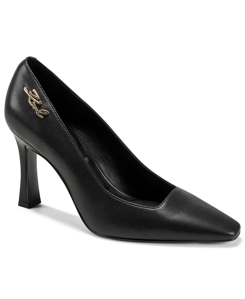 KARL LAGERFELD PARIS Women's Stella Slip-On High Pumps