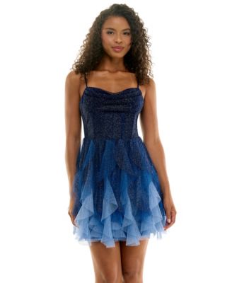 Детское короткое платье pear culture Juniors' Ombre Petal Sweetheart