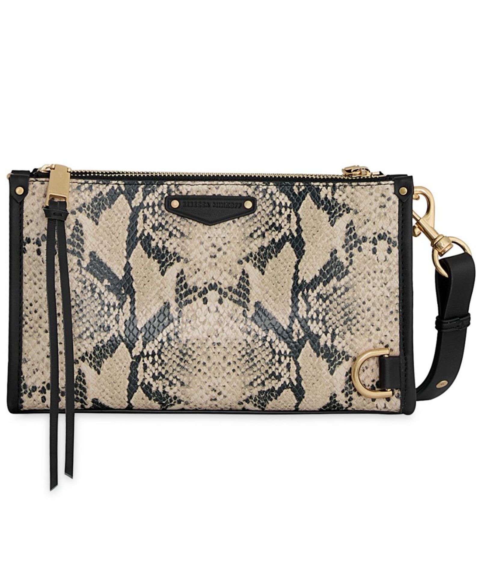 Rebecca Minkoff Mab Snake Small Crossbody Handbag