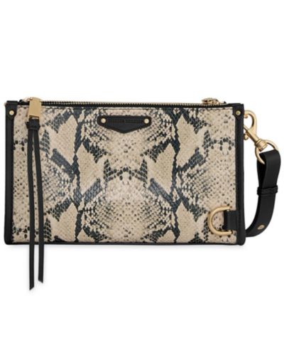 Rebecca Minkoff Mab Snake Small Crossbody Handbag