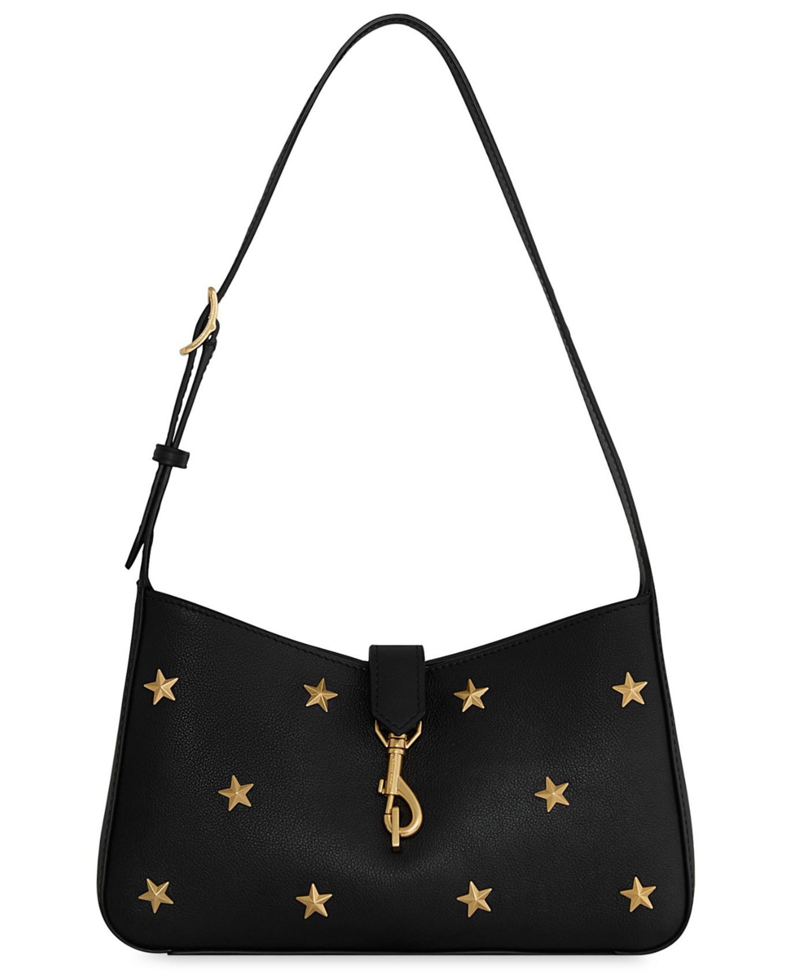 Rebecca Minkoff Megan Small Star-Studded Leather Shoulder Handbag