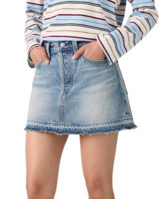 Женская мини-юбка из денима Levi's с высокой посадкой