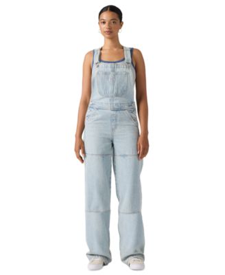 Levi's Women's Utility Overall H226 Wide-Leg Denim Overalls