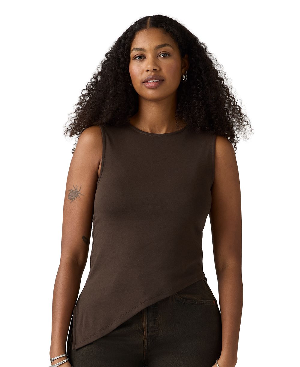 Женская майка Levi's Alila Asymmetrical Ribbed-Knit