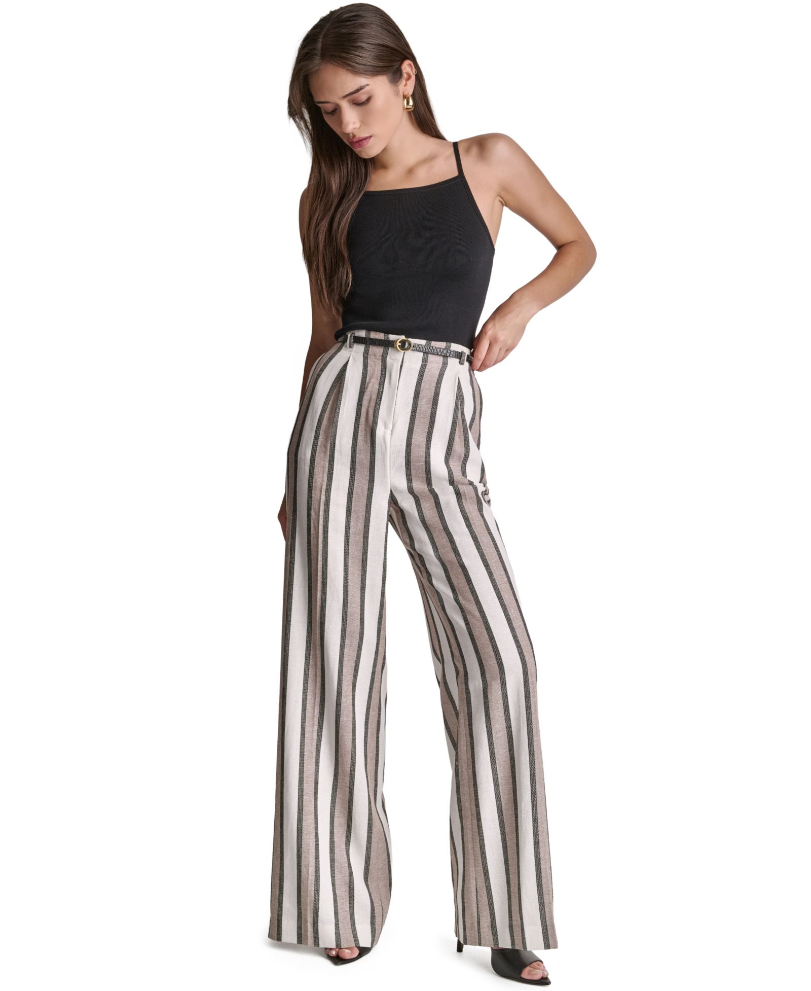 BCBG Женские брюки широкого кроя