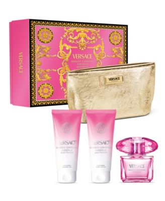 Подарочный набор Versace из 4 флаконов духов Bright Crystal Absolu