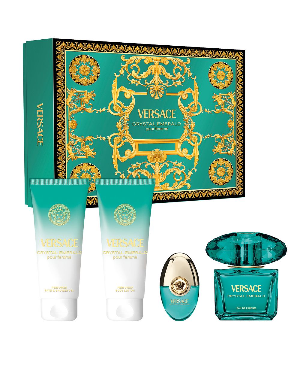 Набор парфюмерии Versace 4-Piece Emerald Eau de Parfum