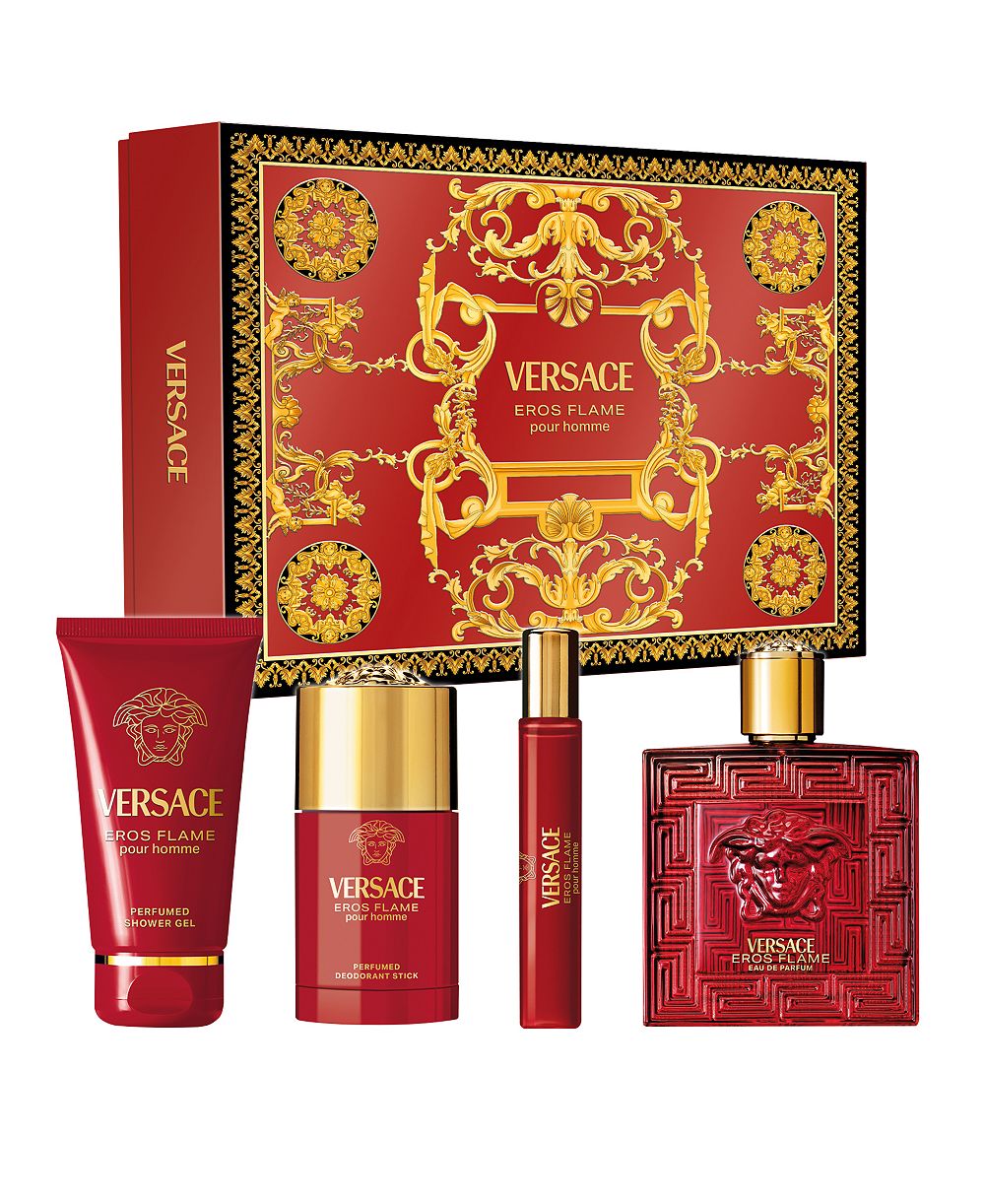 Versace набор из 4 предметов Eros Flame Eau de Parfum