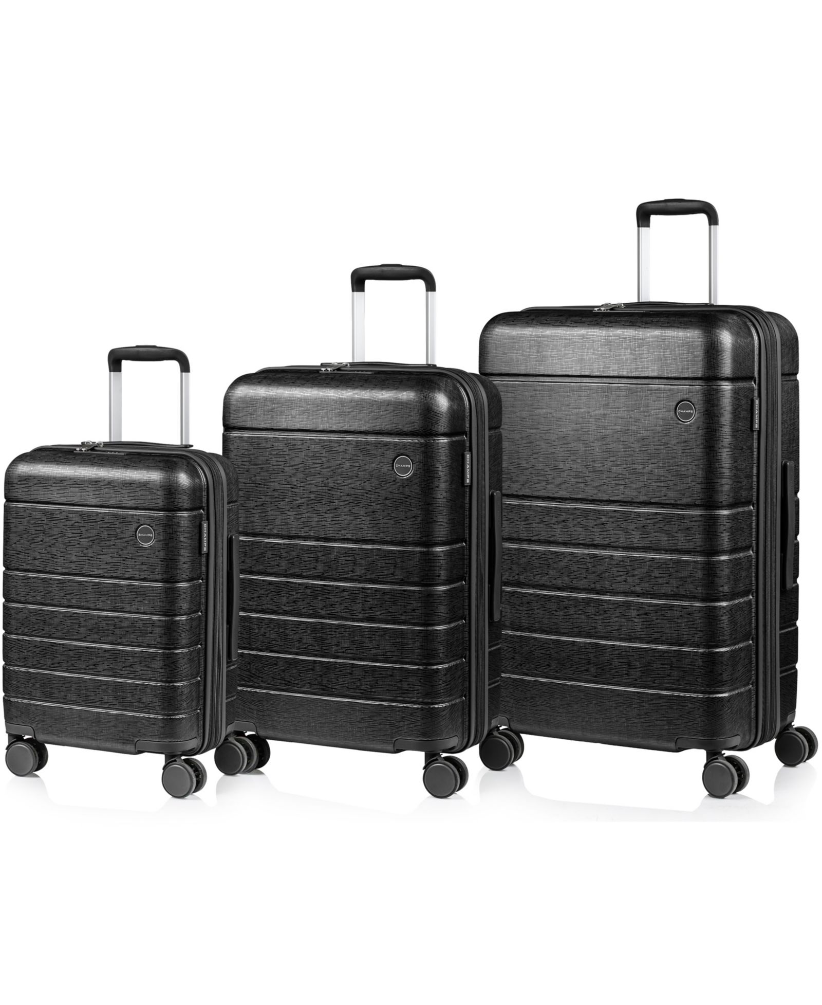 CHAMPS Linen II 3-Piece Hardside Expandable Luggage Set