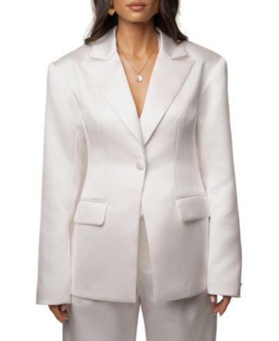 Женский сатиновый блейзер JLUXLABEL Victoria