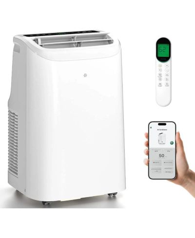 Cowsar Portable AC 12000 BTU with Fan and Dehumidifier, 24H Timer