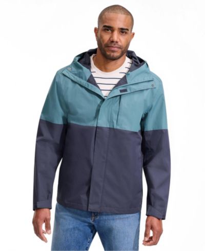 Мужской непромокаемый дождевик Lands' End Colorblock