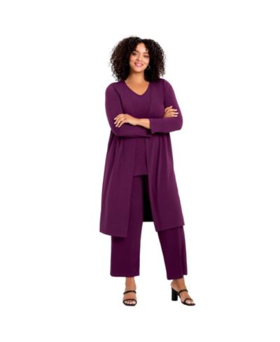 AVENUE Women's Duster Cardigan