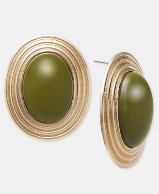 Серьги I.N.C. International Concepts Cushioned Stone Bold Stud