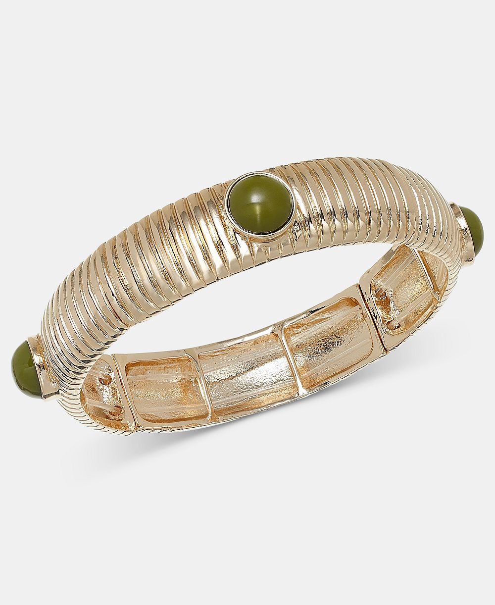 Браслет I.N.C. International Concepts Stone Accent Bangle Bracelet
