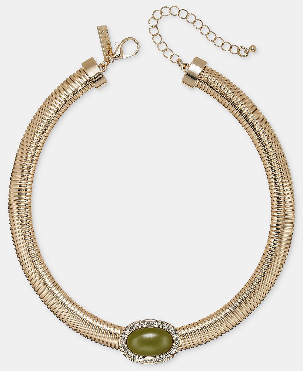Ожерелье I.N.C. International Concepts Green Stone Omega