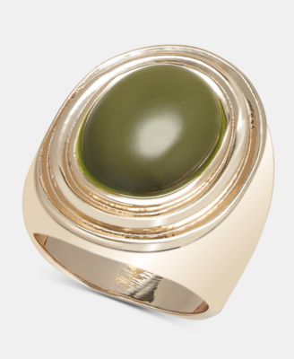 I.N.C. International Concepts Cushioned Stone Statement Ring, Macy's Exclusive