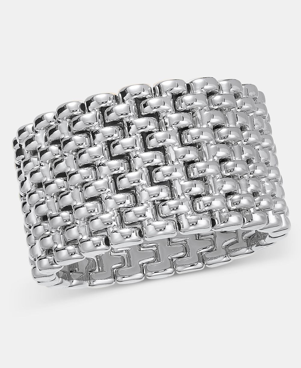 Mesh Link Bold Strech Bracelet