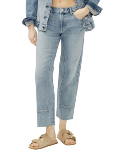 Женские джинсы Silver Jeans Co. Western Relaxed Straight-Leg