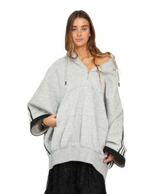 Belle & Bloom Women's Belle and Bloom Living by the Ocean Oversized Striped Hoodie